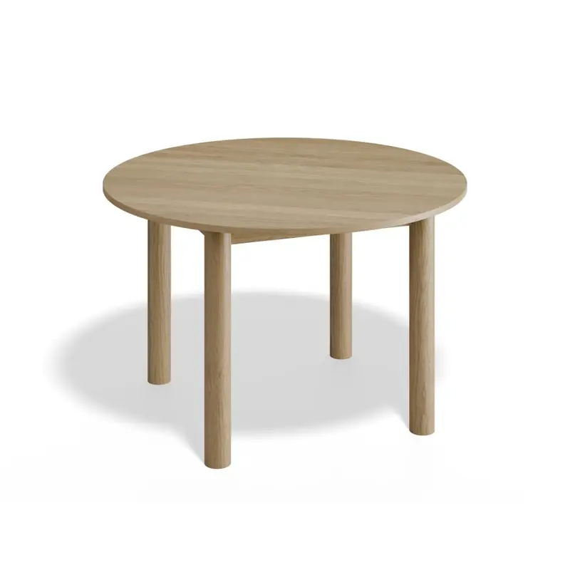 Nordica Round Dining Table - Solid Oak - 120cm