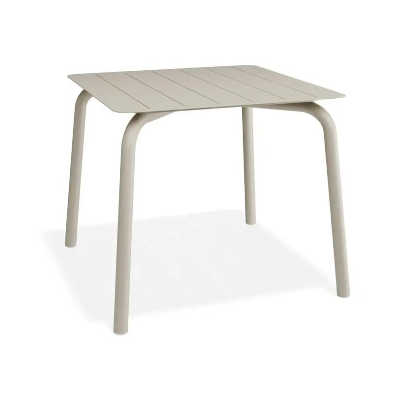 Roku Dining Table 90cm - Outdoor - Latte