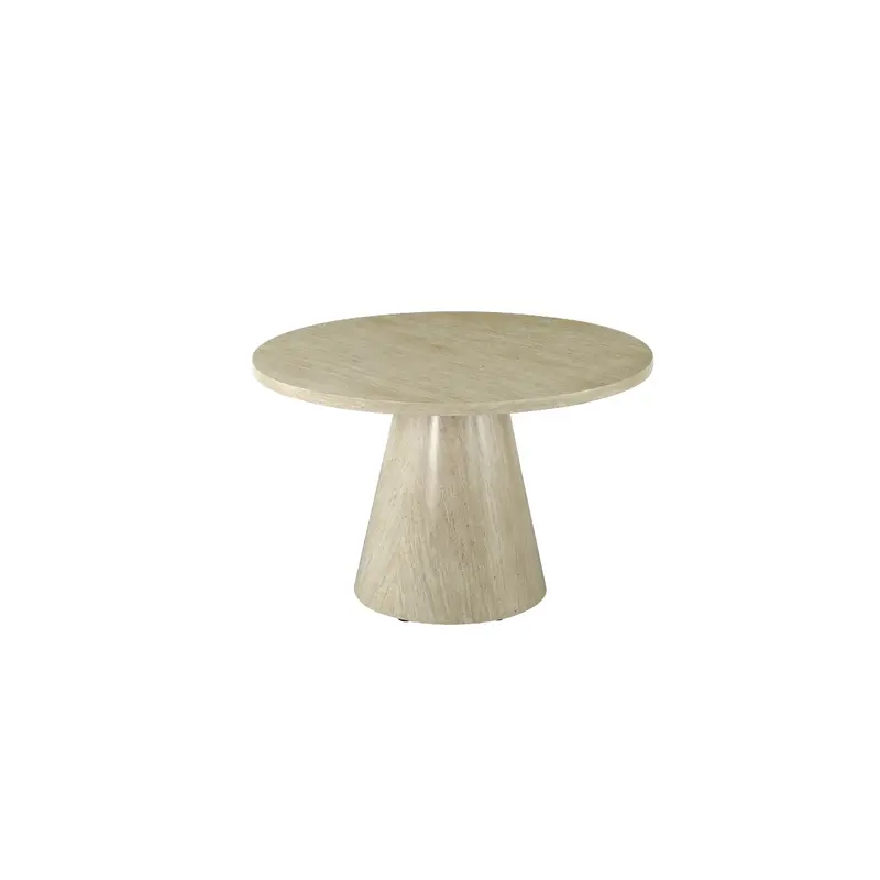 Tessa Round Dining Table French Fawn
