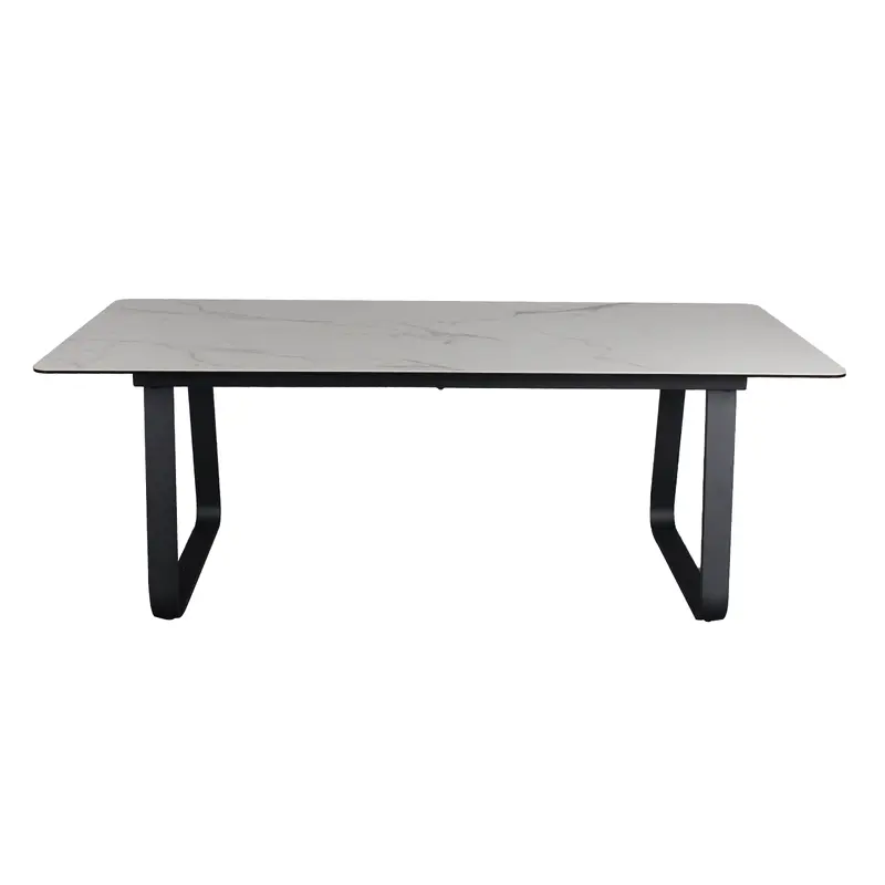 Thea Large Dining Table Marmo Ceramic
