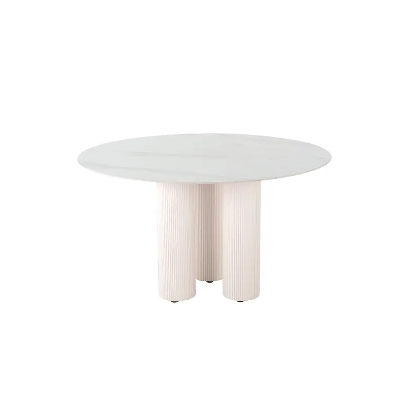 Curtis Round Dining Table White Sevella