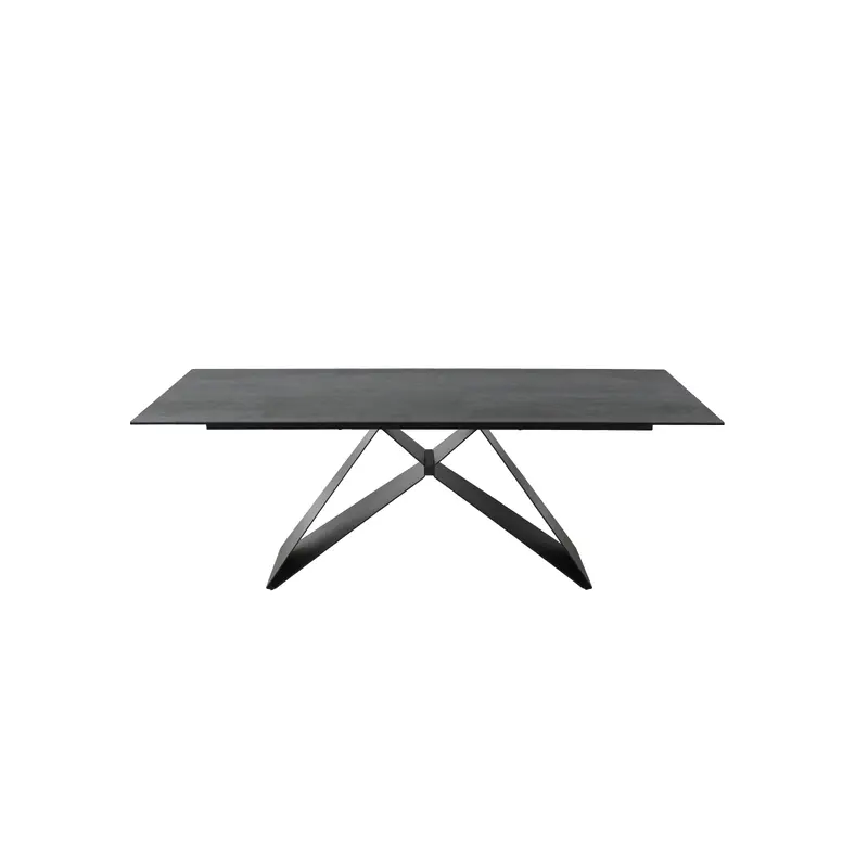 Edward Dining Table Shadow Grey Ceramic