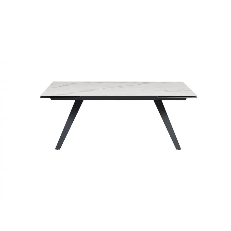 Texlen Extension Dining Table Classic White