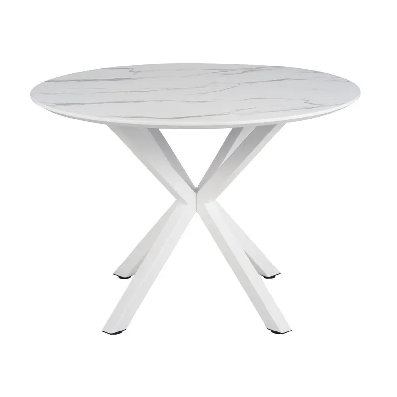 Villara Dining Table White Marble