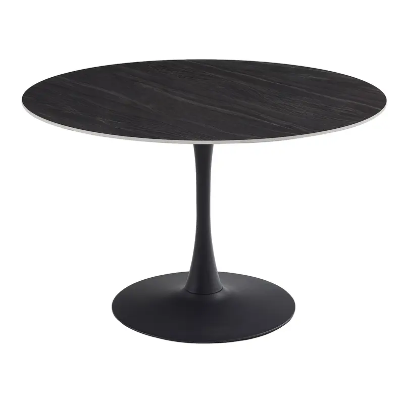 Scana Large Dining Table Black Sand