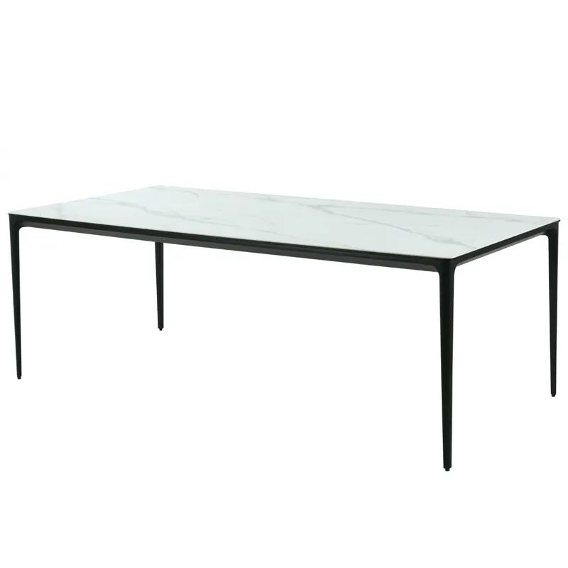 Magnus Dining Table White Marble