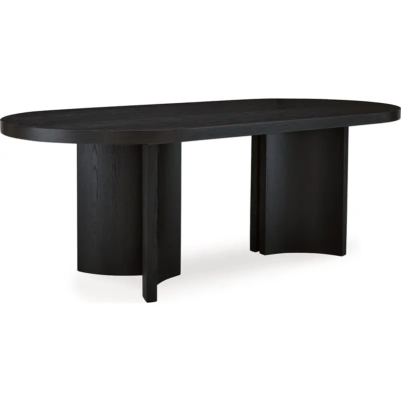 Rowanbeck Dining Table - Black - (D821-25)