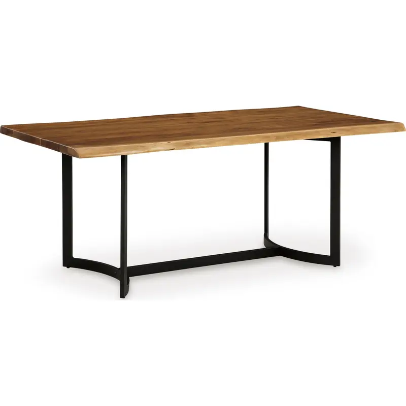 Fortmaine Dining Table - Brown/Black - (D872-25)