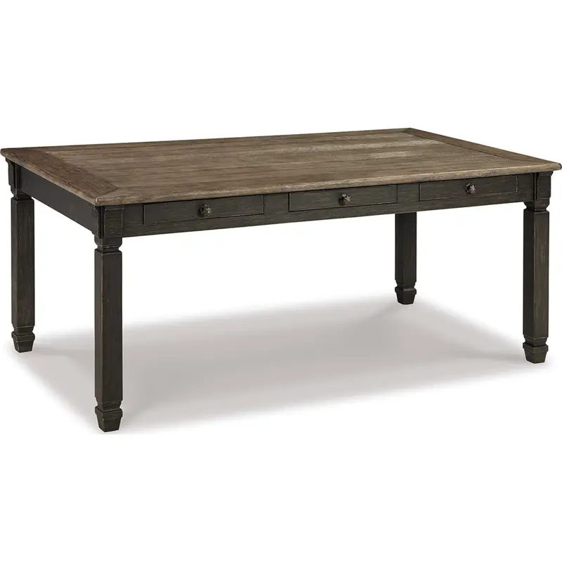 Tyler Creek Dining Table - Black/Gray - (D736-25)