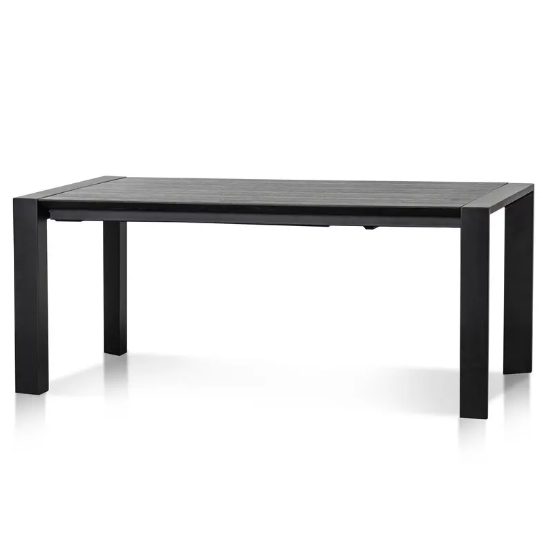 CDT8267-DW Extendable Wooden Dining Table - Black