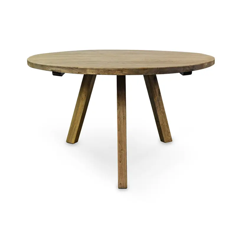 CDT572 Reclaimed 1.25m Round Dining Table
