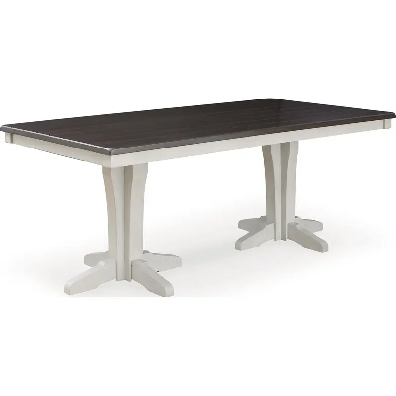 Darborn Dining Table - Gray/Brown - (D796D3)