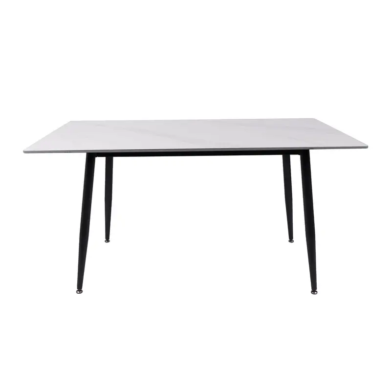 Fiore 150 X 90 White Marble/Sintered Stone Top Table