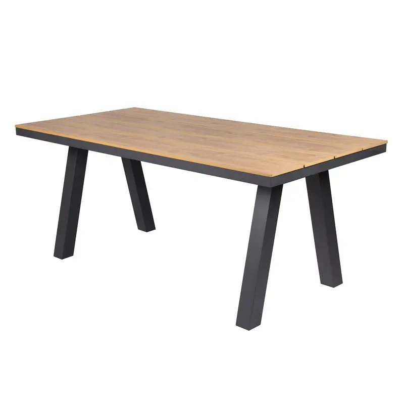 CDT10305-ID 1.8m Charcoal Outdoor Dining Table - Natural