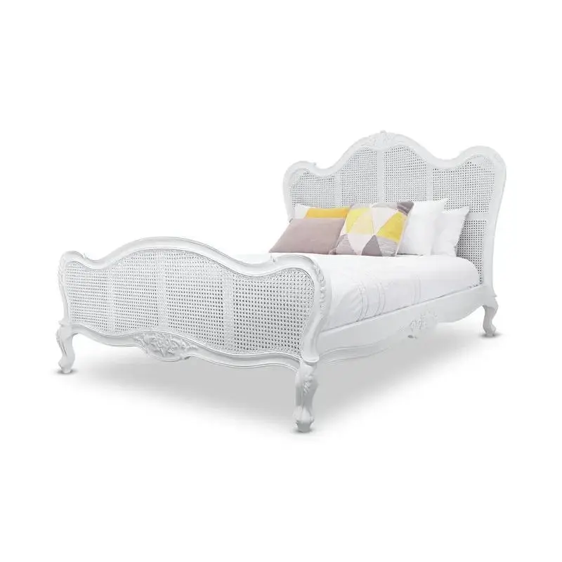 Parisian Rattan Bed Queen