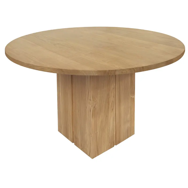 Newport Round Dining Table (Natural)