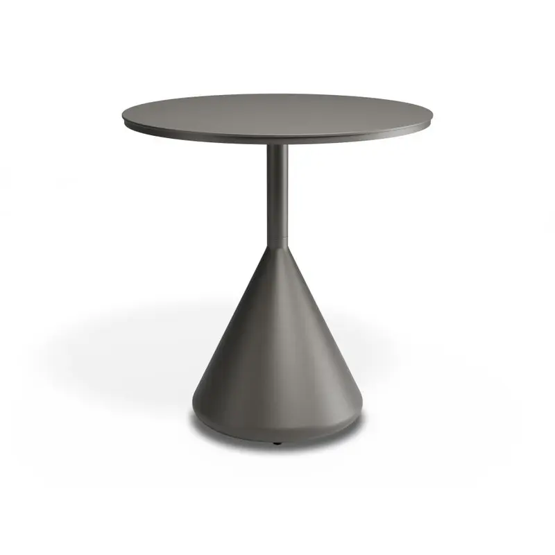 Kora Cafe Table 71cm Dia - Outdoor - Charcoal