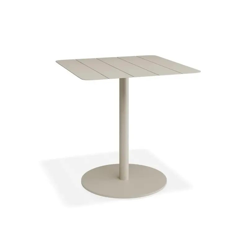 Roku Cafe Table - Outdoor - Latte - 75 x 75cm Table Top