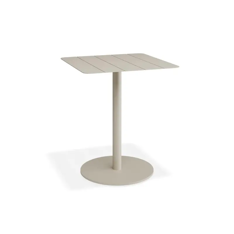 Roku Cafe Table - Outdoor - Latte - 65 x 65cm Table Top